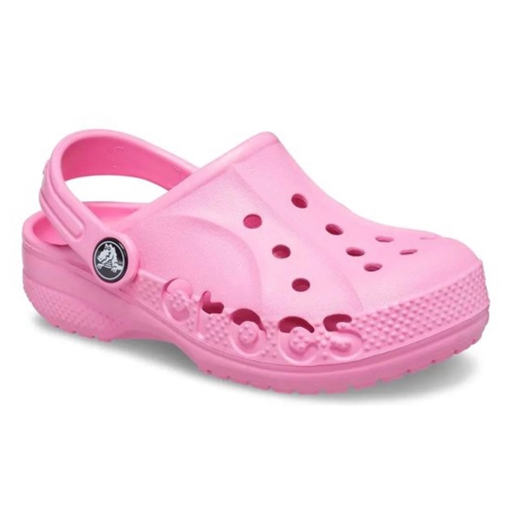 NWT Crocs Men's and Women's Baya Clogs Waterproof Slip-On Shoes Size m9/w11 Pink